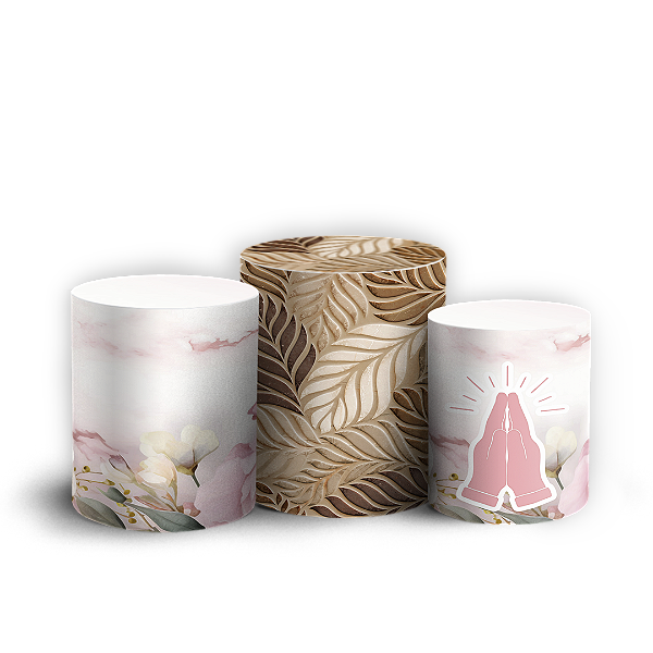 Trio Cilindro - Religioso Evangelico - Sublimado 3D