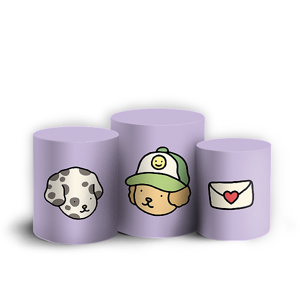 Trio Cilindro - Bobbie Goods - Sublimado 3D