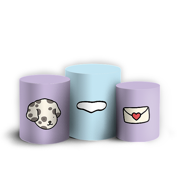 Trio Cilindro - Bobbie Goods - Sublimado 3D