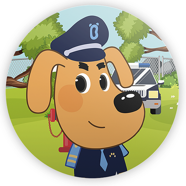 Mini Painel - Detetive - Sublimado 3D