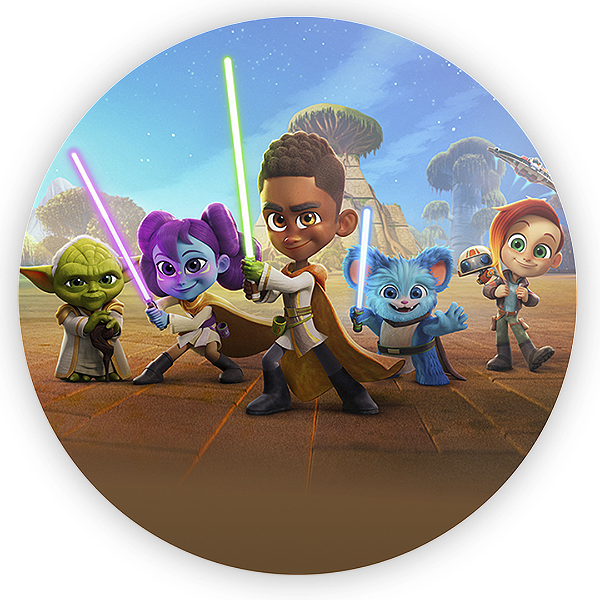 Painel Redondo - Star Wars - Sublimado 3D