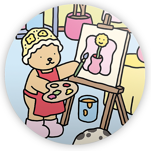 Painel Redondo - Bobbie Goods - Sublimado 3D