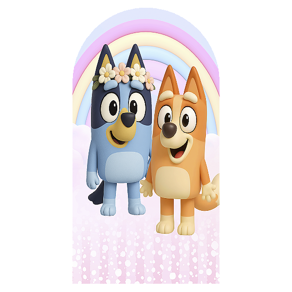 Faixa Lateral - Bluey - Sublimado 3D