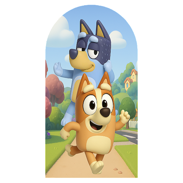 Faixa Lateral - Bluey - Sublimado 3D