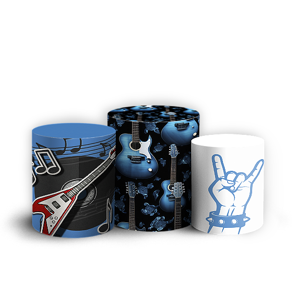 Trio Cilindro - Rock and Roll - Sublimado 3D