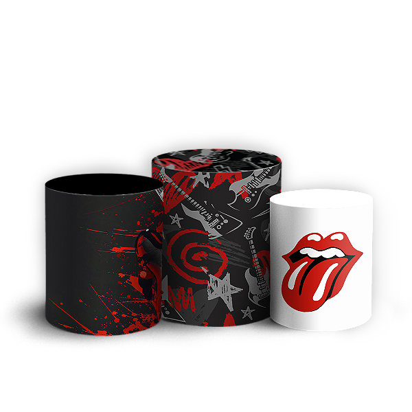 Trio Cilindro - Rock and Roll - Sublimado 3D