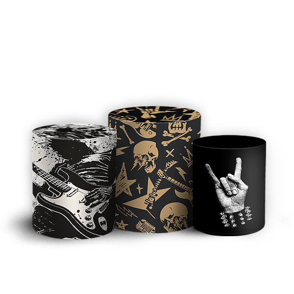 Trio Cilindro - Rock and Roll - Sublimado 3D