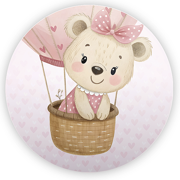 Mini Painel - Ursinha - Sublimado 3D