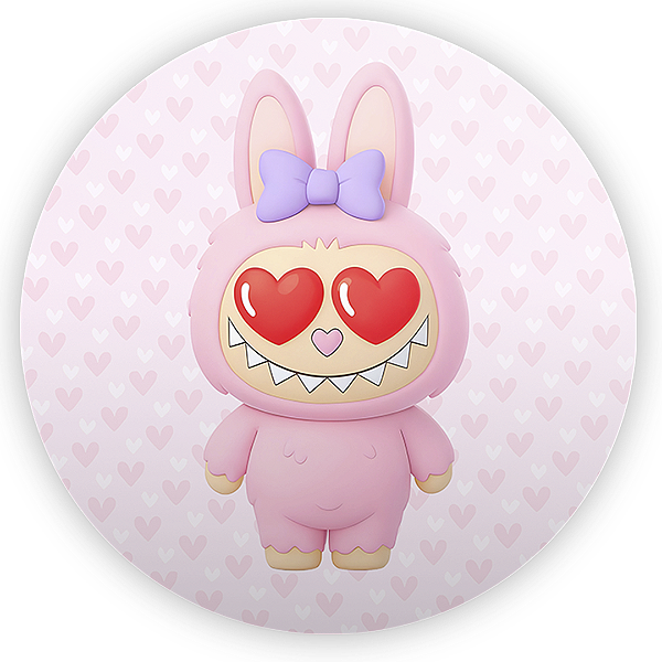 Mini Painel - Labubu - Sublimado 3D