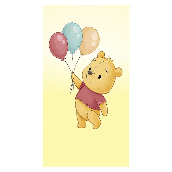 Faixa Lateral - Ursinho Pooh - Sublimado 3D