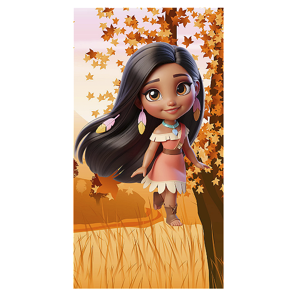 Faixa Lateral - Pocahontas - Sublimado 3D