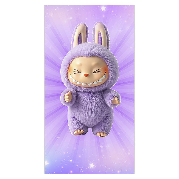 Faixa Lateral - Labubu - Sublimado 3D