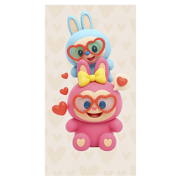 Faixa Lateral - Labubu - Sublimado 3D