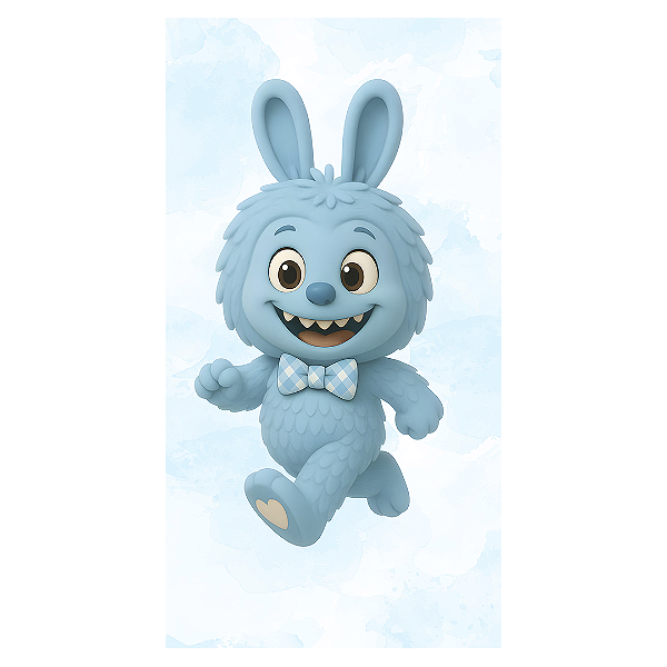 Faixa Lateral - Labubu - Sublimado 3D