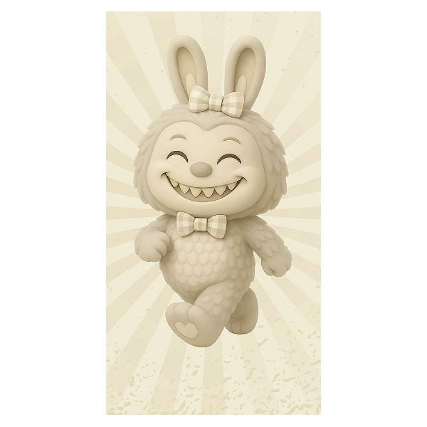 Faixa Lateral - Labubu - Sublimado 3D