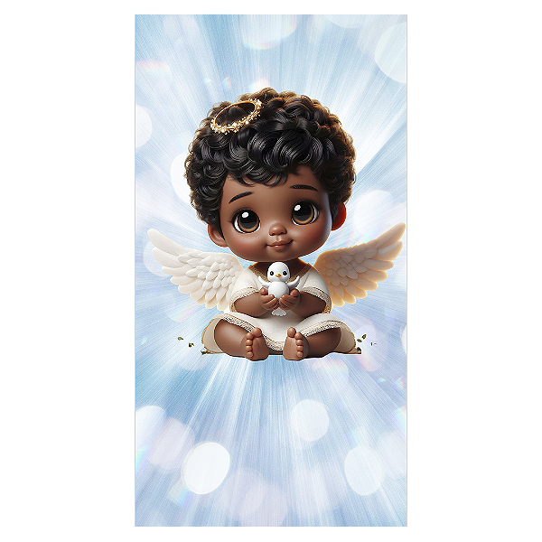 Faixa Lateral - Anjos Batismo - Sublimado 3D