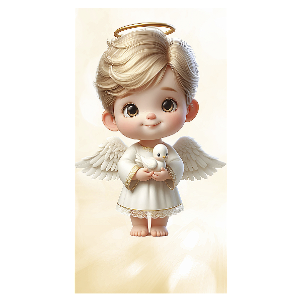Faixa Lateral - Anjos Batismo - Sublimado 3D