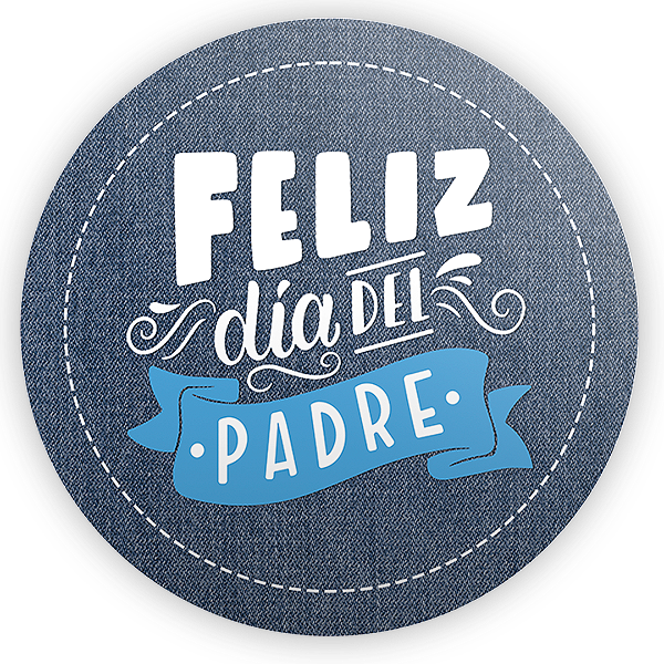 Painel Redondo - Dia del Padre - Sublimado 3D