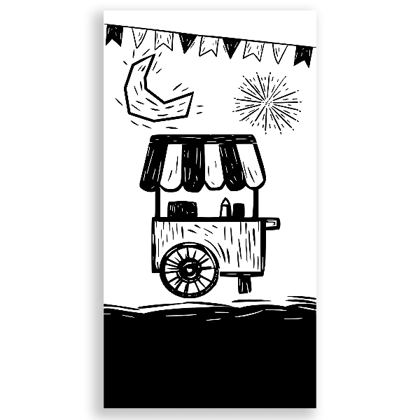 Faixa Lateral - Festa Junina - Sublimado 3D