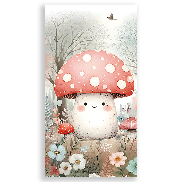 Faixa Lateral - Animais Bosque Encantado - Sublimado 3D