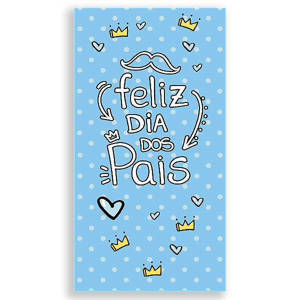 Faixa Lateral - Dia dos Pais - Sublimado 3D