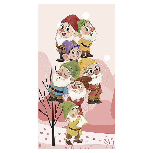 Faixa Lateral - Branca De Neve - Sublimado 3D