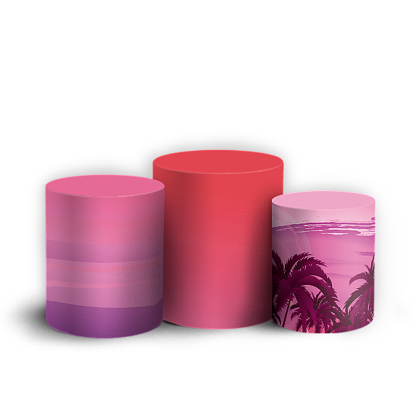 Trio Cilindro - Tardezinha - Sublimado 3D