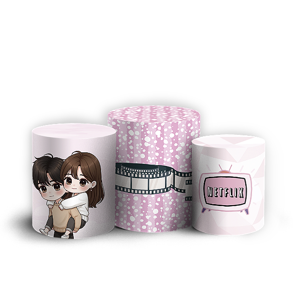 Trio Cilindro - Dorama - Sublimado 3D