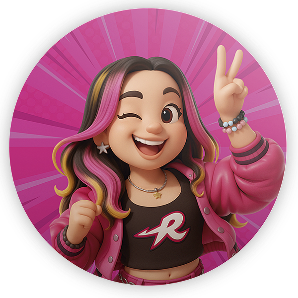 Mini Painel - Os Rosas - Sublimado 3D