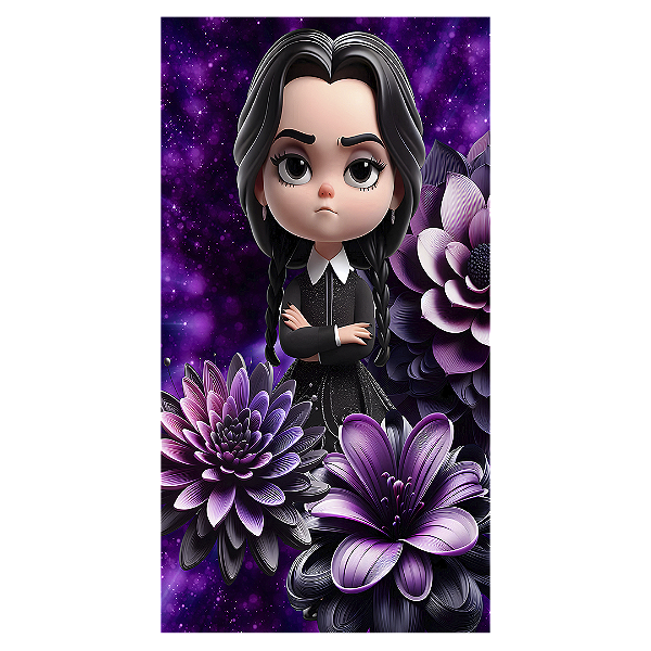 Faixa Lateral - Wandinha - Sublimado 3D