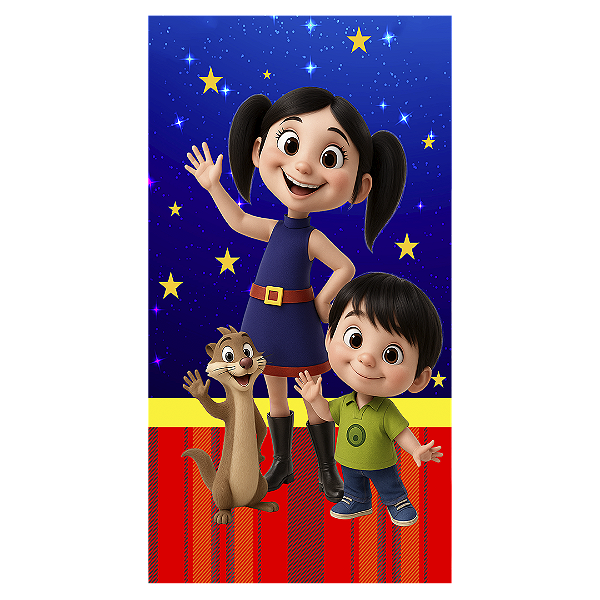 Faixa Lateral - Show Da Luna - Sublimado 3D