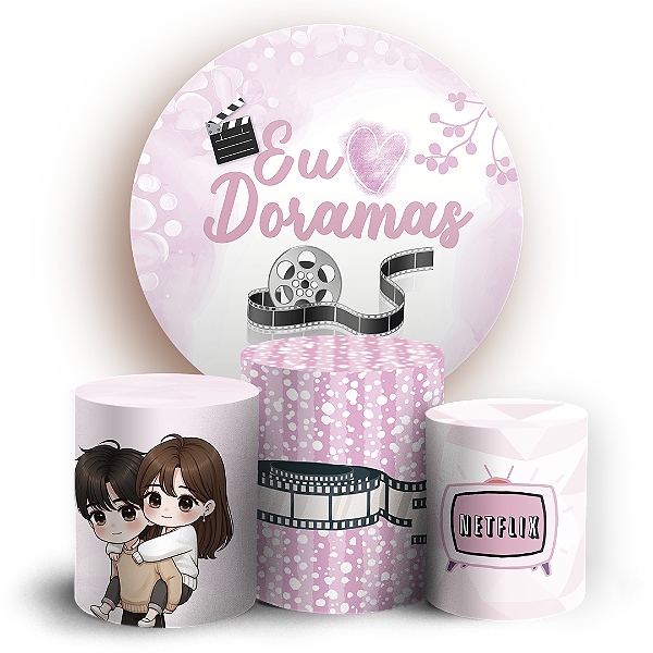 KIT Redondo e Trio - Dorama - Sublimado 3D