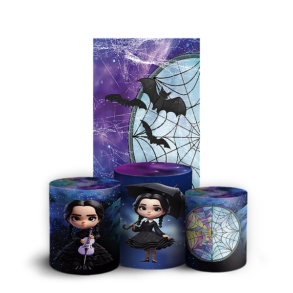 Faixa Lateral e Trio Cilindro Sublimado 3D Vest Facil - Wandinha