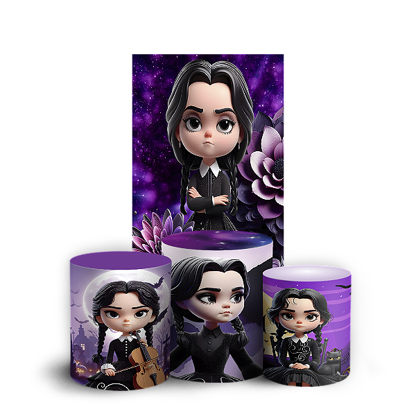 Faixa Lateral e Trio Cilindro Sublimado 3D Vest Facil - Wandinha