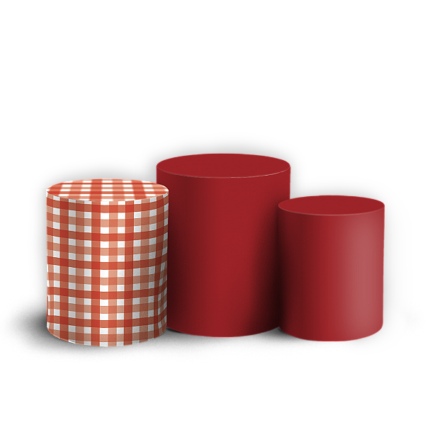 Trio Cilindro - Branca de Neve - Sublimado 3D - By Cris Reis