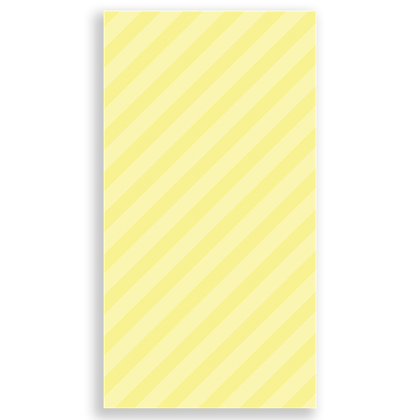 Faixa Lateral - Fundo Listras Safari Amarelo - Sublimado 3D