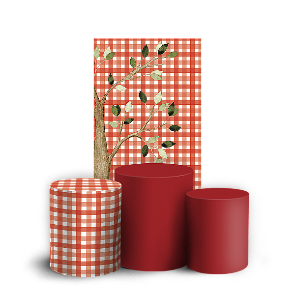 Faixa Lateral e Trio Cilindro Sublimado 3D Vest Facil - Branca de Neve - By Cris Reis