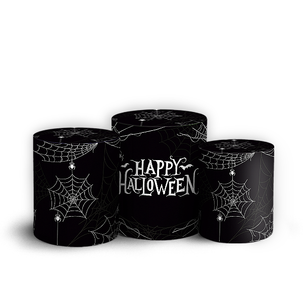Trio Cilindro - Halloween - Sublimado 3D