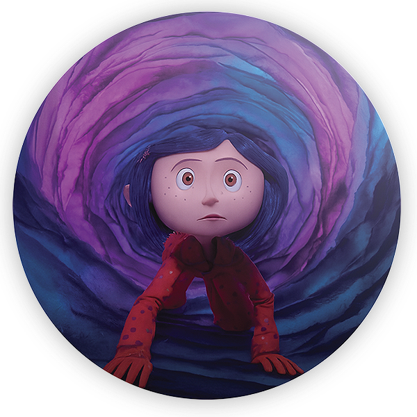 Mini Painel - Coraline - Sublimado 3D