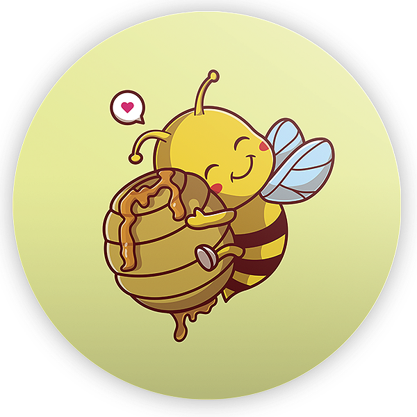 Mini Painel - Abelha - Sublimado 3D