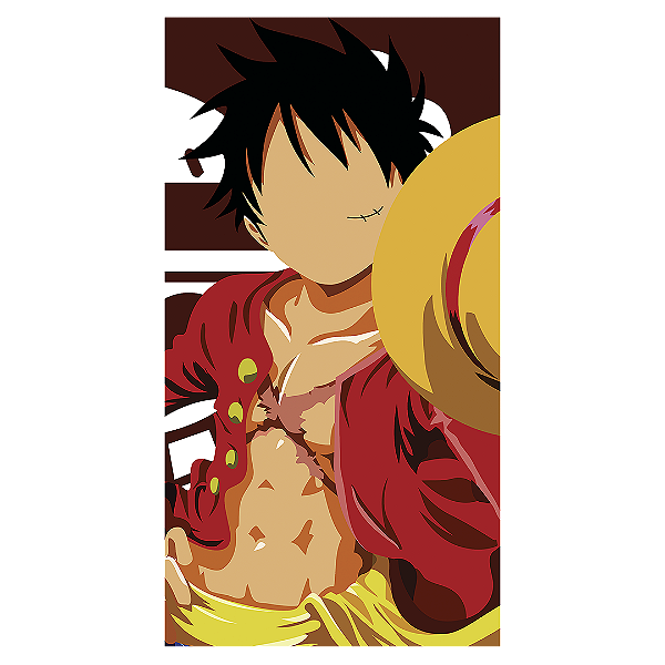 Faixa Lateral - One Piece - Sublimado 3D