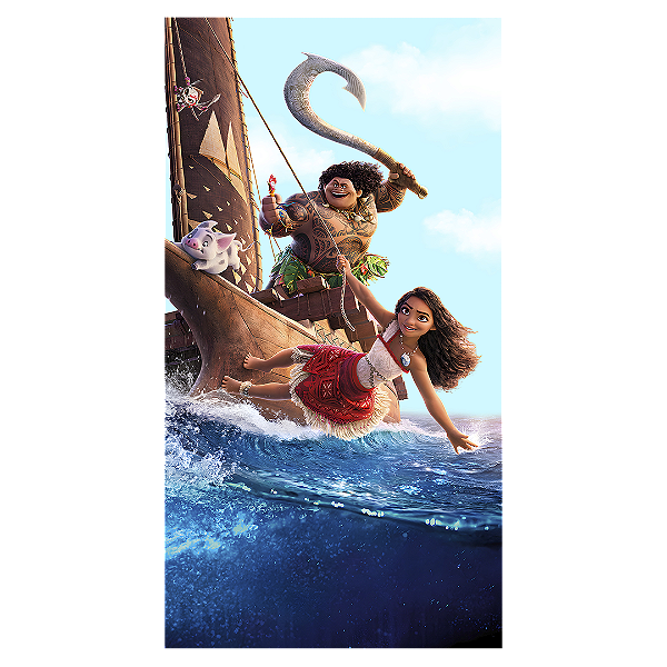 Faixa Lateral - Moana - Sublimado 3D
