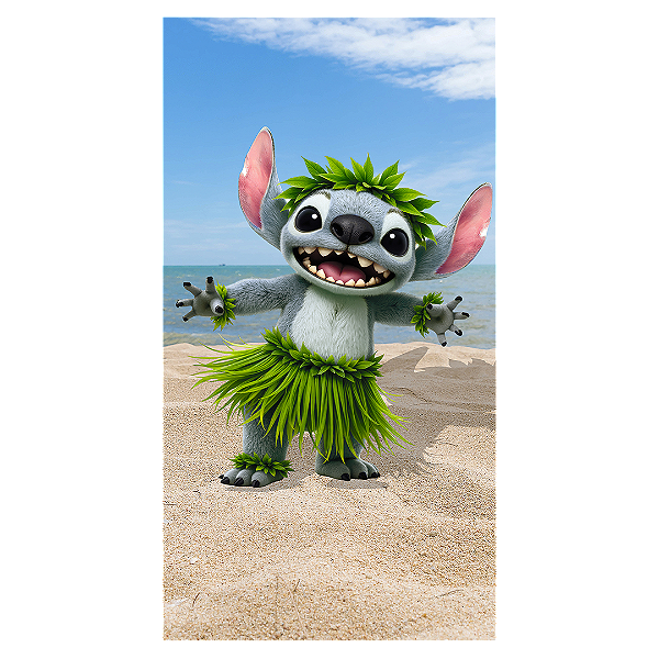 Faixa Lateral - Lilo Stitch - Sublimado 3D