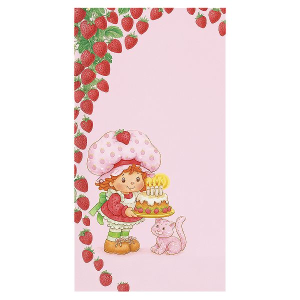 Faixa Lateral - Moranguinho - Sublimado 3D