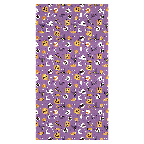 Faixa Lateral - Halloween - Sublimado 3D