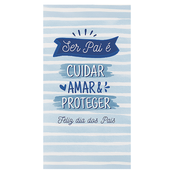 Faixa Lateral - Dia Dos Pais - Sublimado 3D