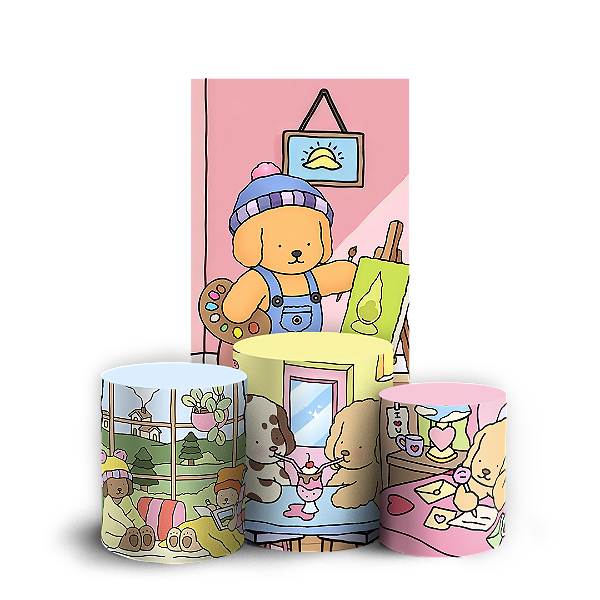 Faixa Lateral e Trio Cilindro Sublimado 3D Vest Facil - Bobbie Goods