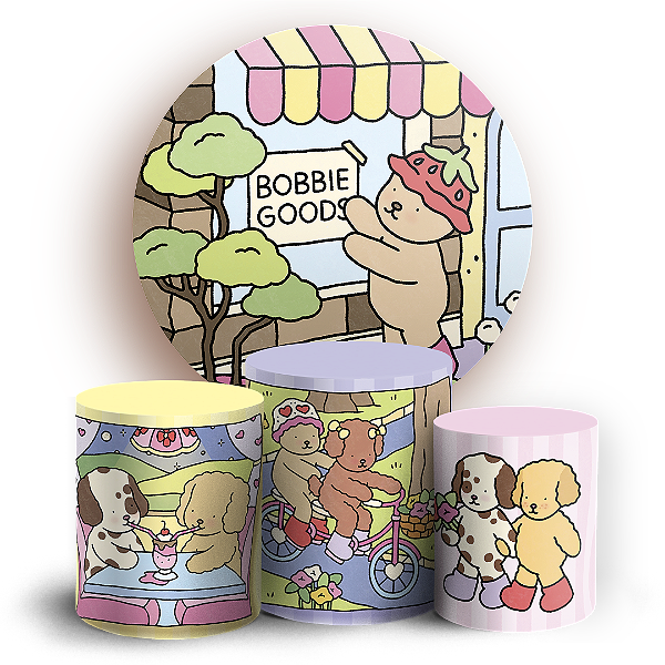 KIT Redondo e Trio - Bobbie Goods - Sublimado 3D