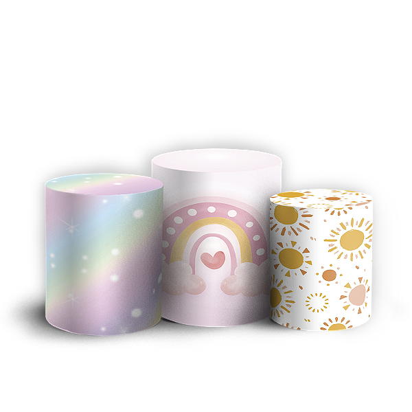 Trio Cilindro - Volta Ao Sol - Sublimado 3D