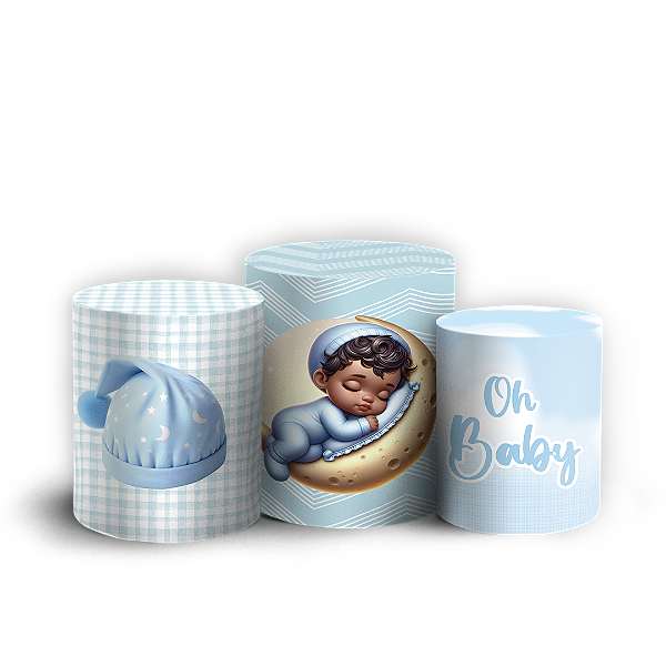 Trio Cilindro - Oh Baby - Sublimado 3D